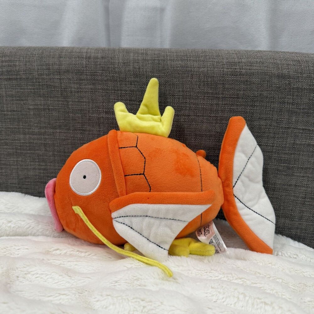 2019 Pokemon Magikarp Plush Figure Nintendo Kanto WCT 10" Vintage